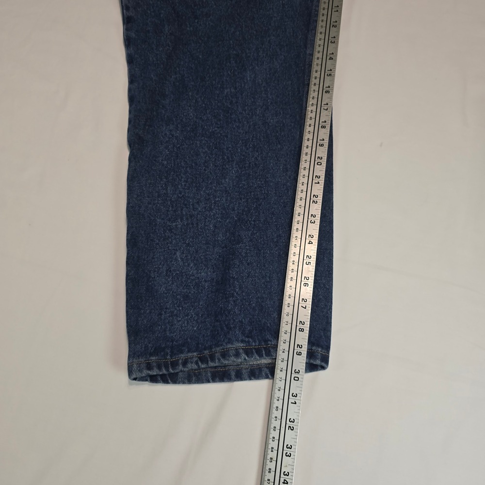 Wrangler Authentics Mens Relaxed Fit Jeans 42x30 Medium Wash Blue Denim 97601DR - Picture 14 of 16